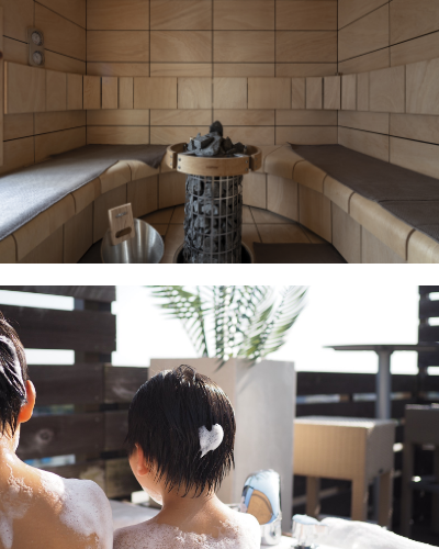 サウナ ジャグジー 写真